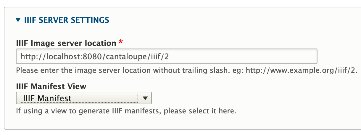 Configuring OpenSeadragon